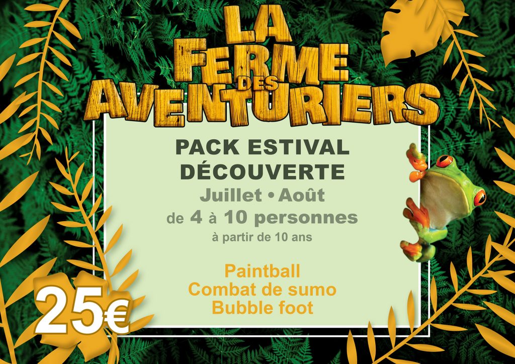 pack estival - La Ferme des aventuriers / Anabelle Graphiste Freelance